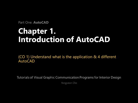 Miniatura para el elemento incrustado “01 - Introducción de AutoCAD - CO 1 - Cuál es la aplicación & 4 AutoCAD diferentes”