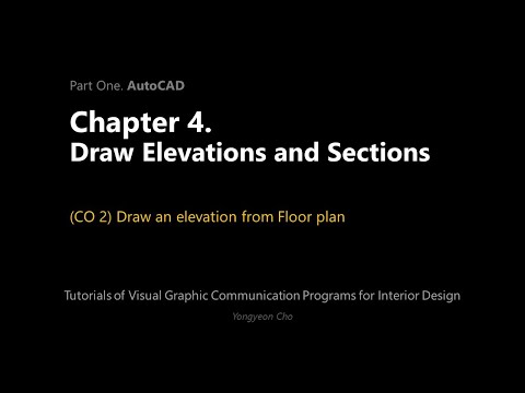 Thumbnail for the embedded element "04 - Draw Elevations and Sections - CO 2 - Draw an elevation from Floor plan"
