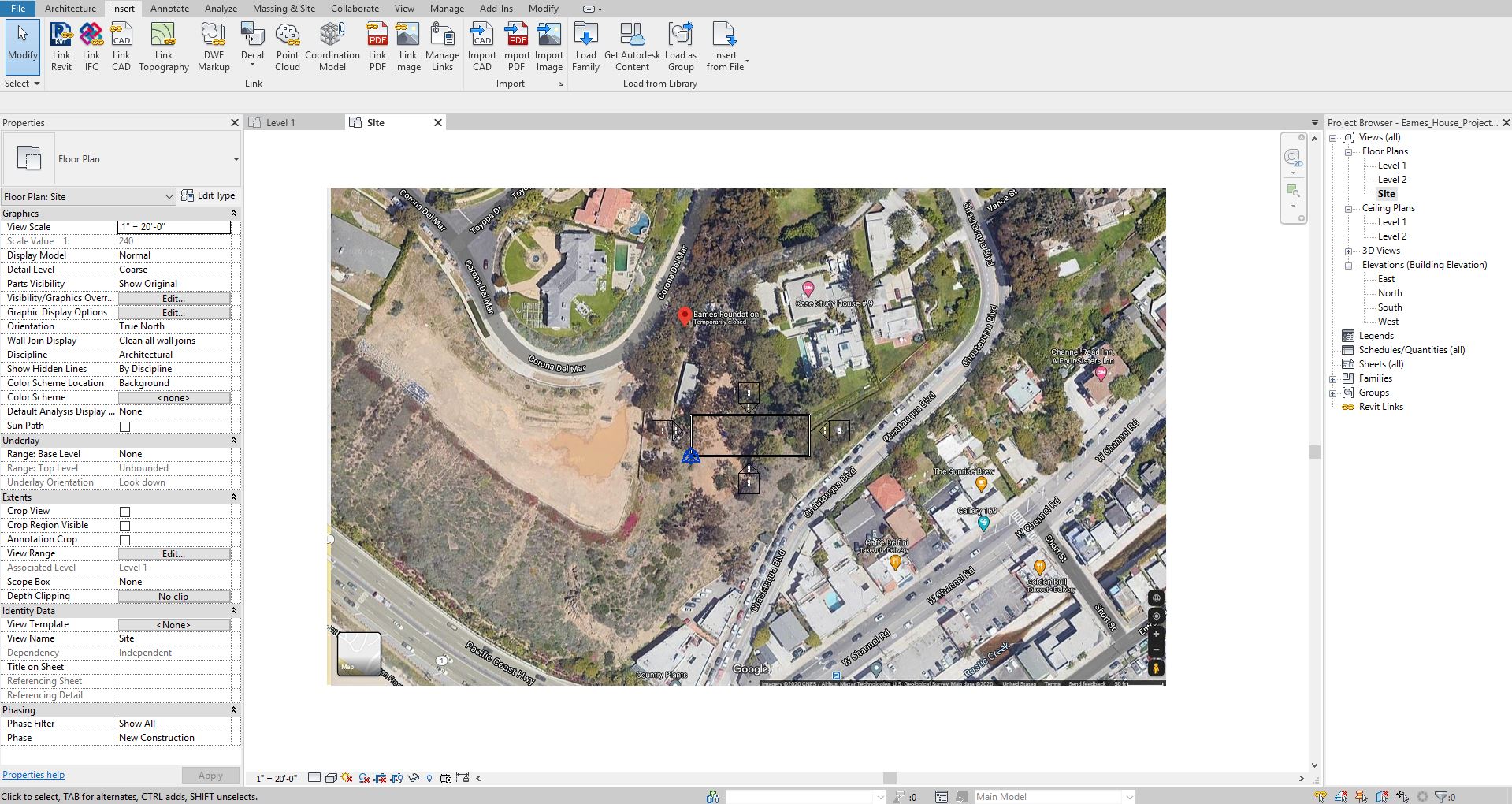 This image shows the screen shot that the google map image was added.