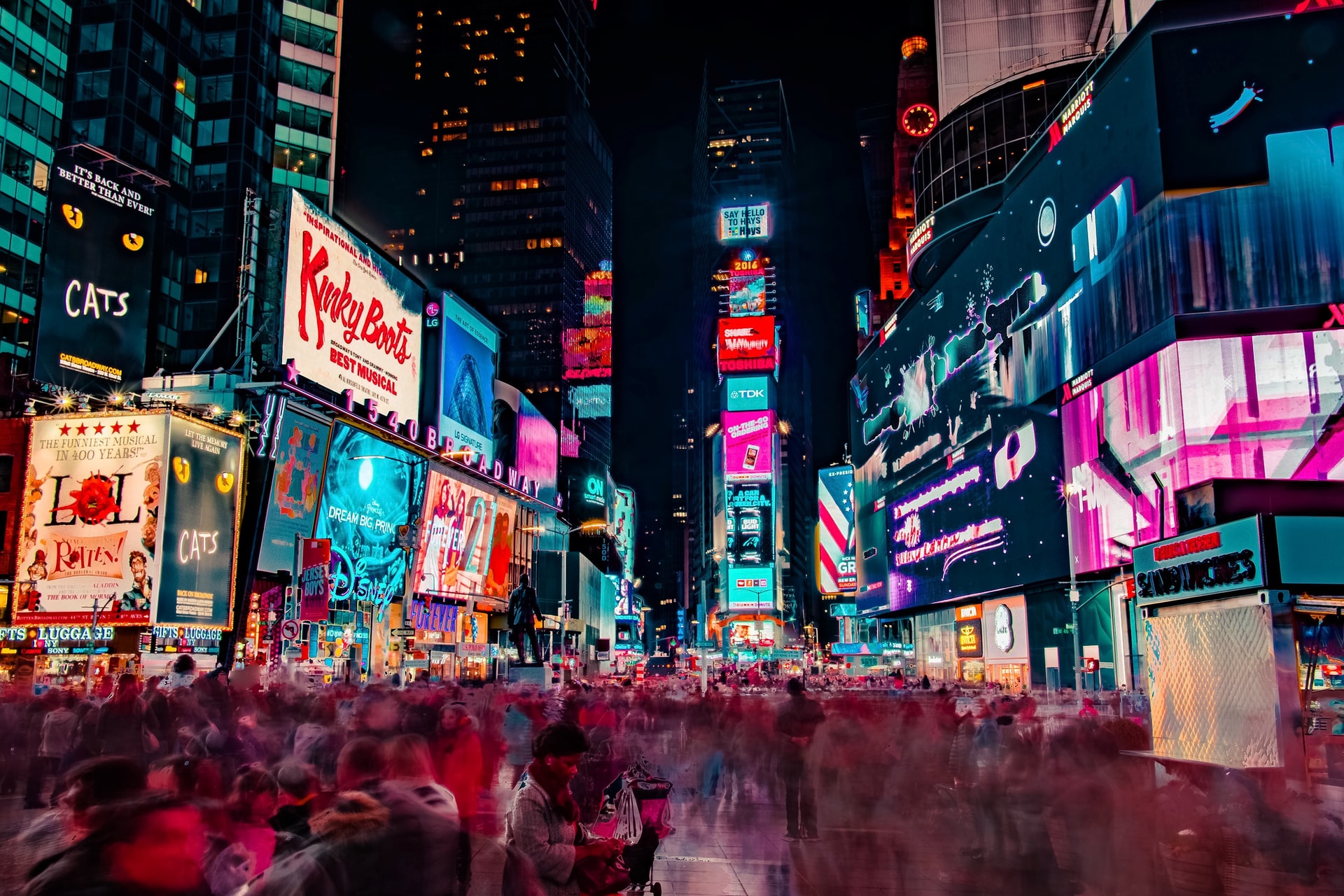 Times Square in New York City with Advertising everywhere.jpg