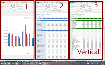 Windows Vertical (Excel 2013)