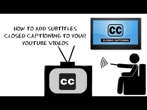 Thumbnail for the embedded element "How to Add Closed Caption Subtitles on YouTube"