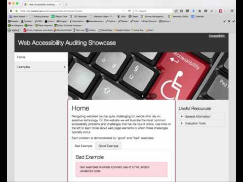 Thumbnail for the embedded element "Tab Key Accessibility Testing"