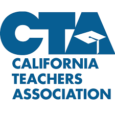 Logo bleu et blanc de la California Teachers Association