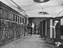 Old photograph of switches and cables.