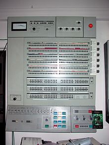 Old IBM mainframe.