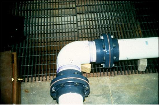 Pipe with elbow joint