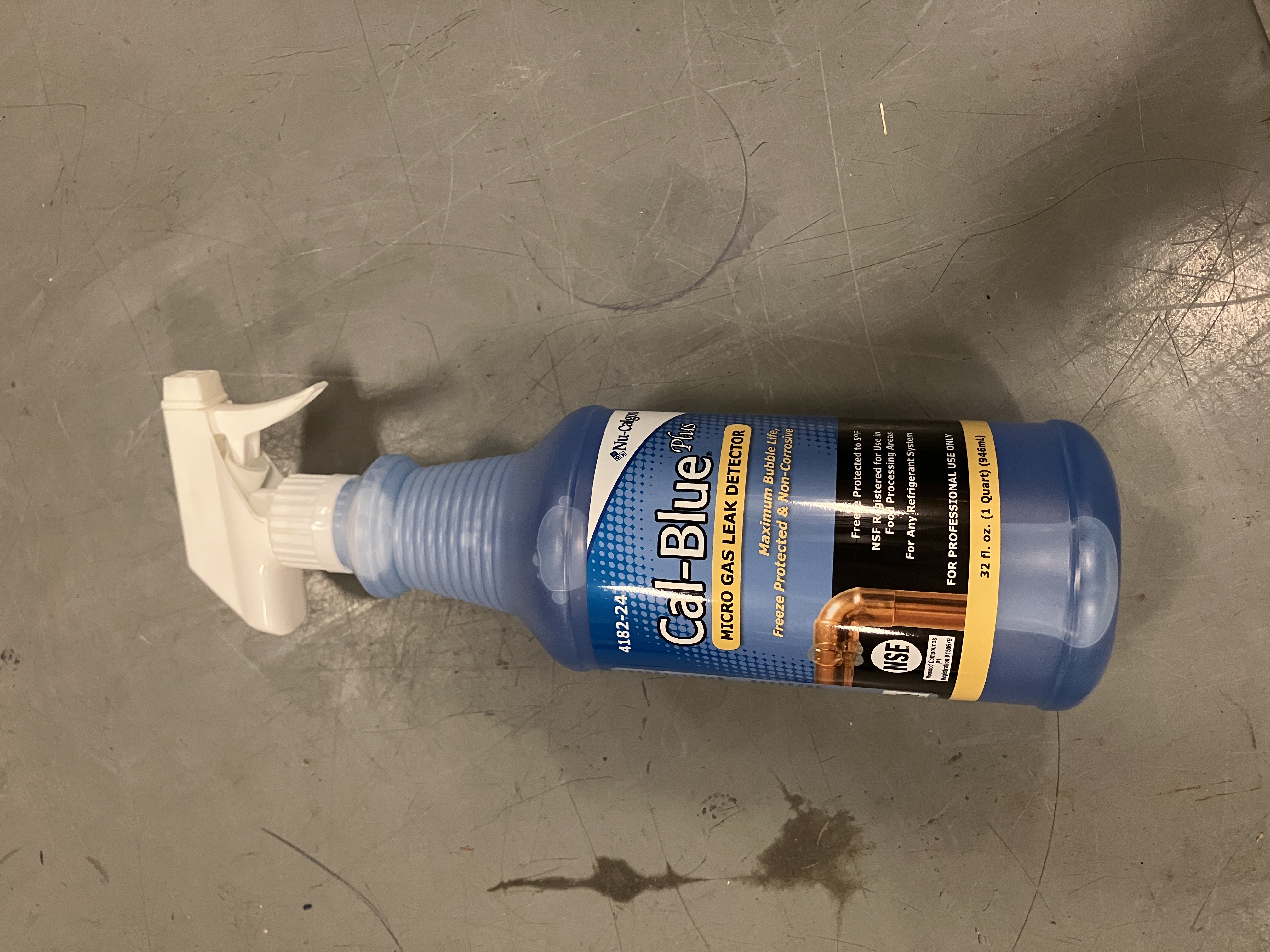 Leak detector (soap bubbles)