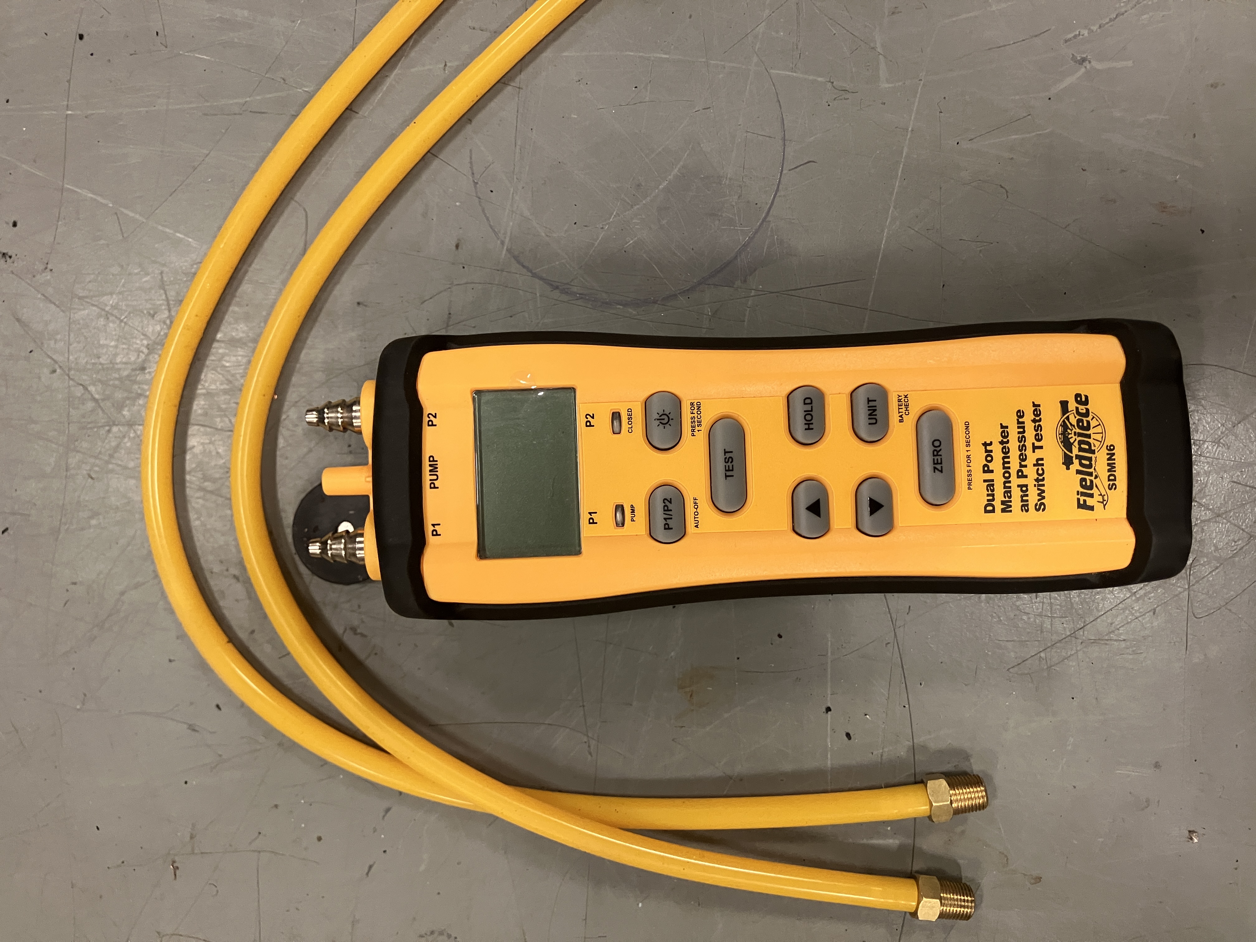 Static pressure gauge 