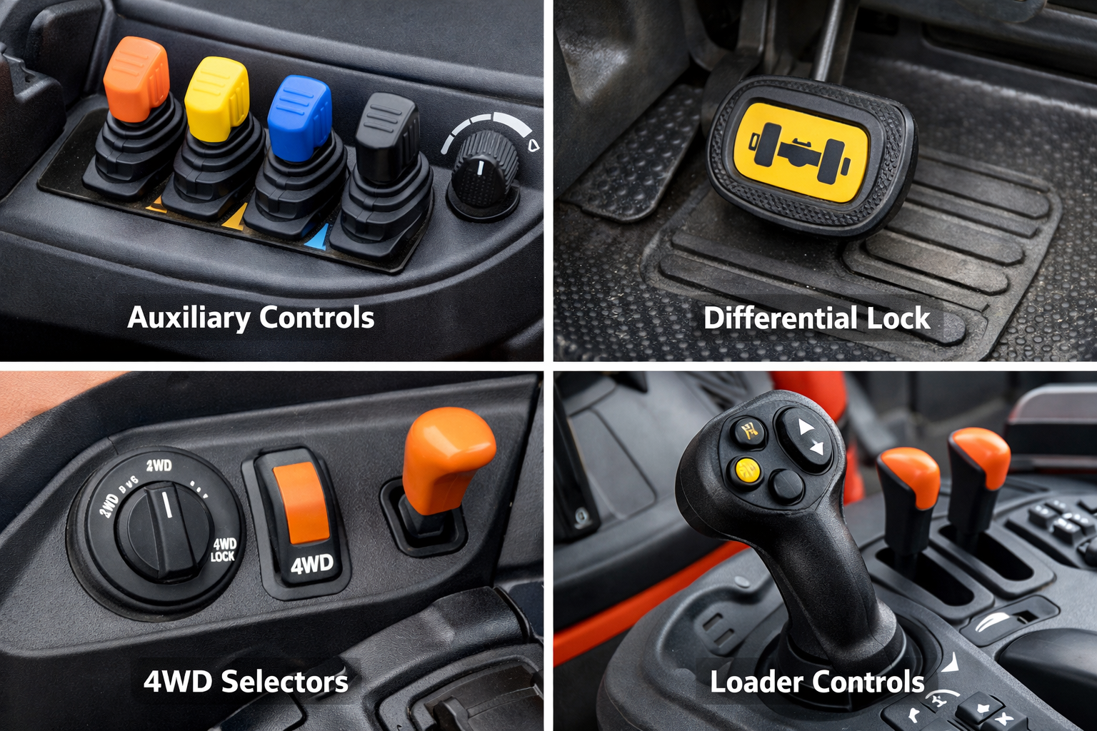 auxilliary controls, differential lock, four-wheel drive selector, and loader controls.png