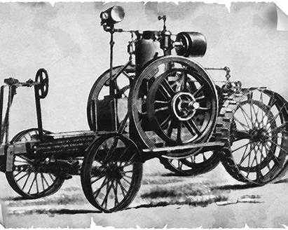 1892 &mdash; John Froelich&rsquo;s Gasoline Tractor.jpg