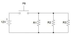 Parallel Circuit with Three resistors