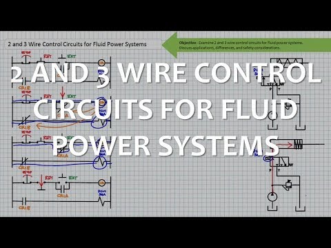 Thumbnail for the embedded element "2 and 3 Wire Control Circuits for Fluid Power Systems (Full Lecture)"