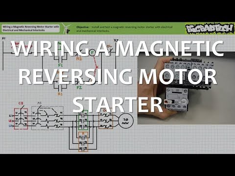 Thumbnail for the embedded element "Wiring a Magnetic Reversing Motor Starter with Interlocks"