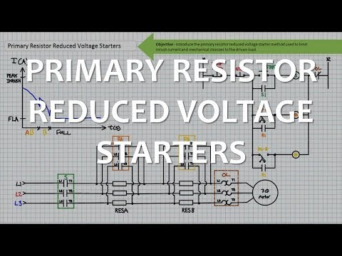 Thumbnail for the embedded element "Primary Resistors Reduced Voltage Starters (Full Lecture)"
