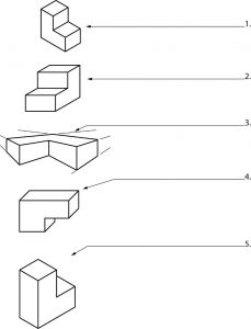 Formas geométricas para que el alumno identifique.