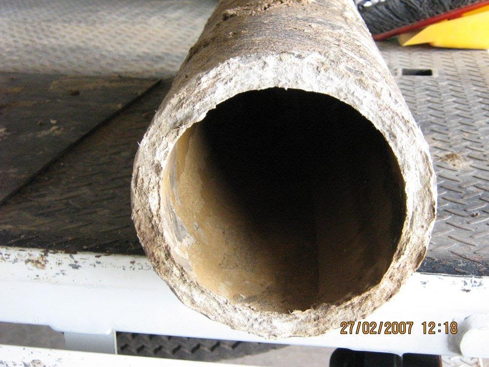 asbestos-cement pipe