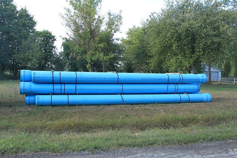 Polyvinyl chloride pipes (PVC) 