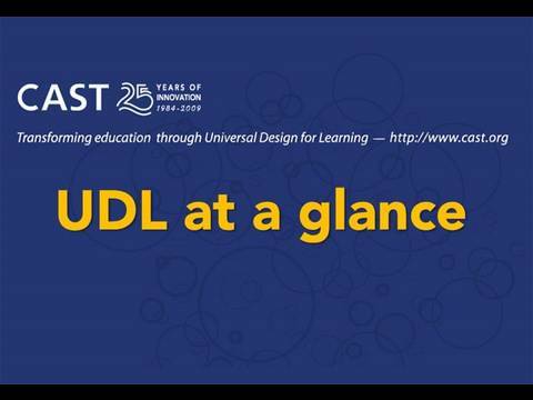 Thumbnail for the embedded element "UDL At A Glance"